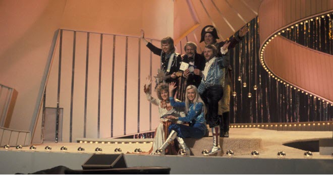 ABBA, после их знаменитой победы на Евровидении 1974 года в Швеции