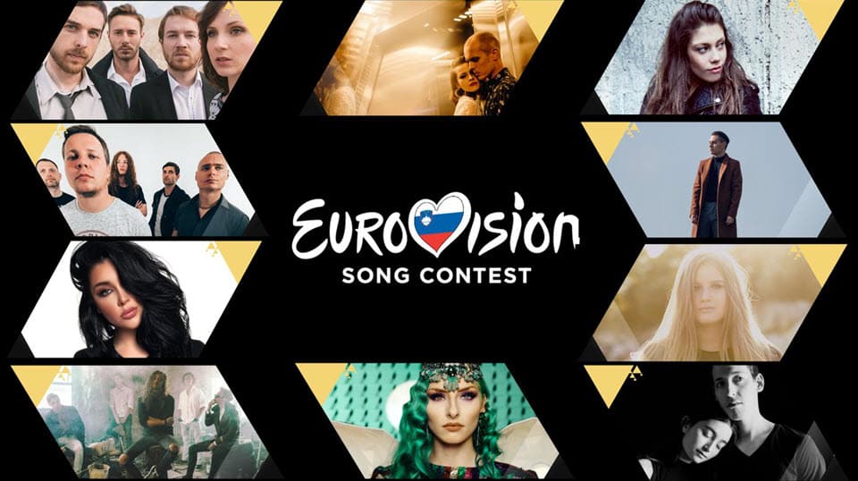 RTVSLO (Словения) опубликовала фрагменты 10 песен для участия на Евровидении 2019
