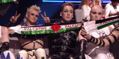 Исландская группа Хатари выступили с поддержкой Палестины