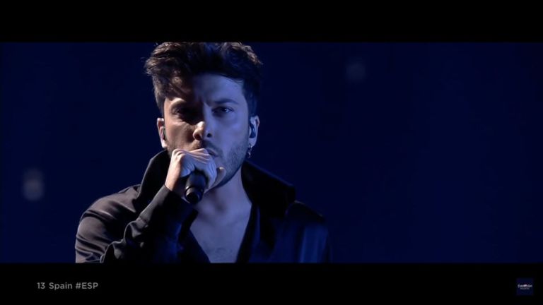 🇪🇸 Испания: Выступление Blas Cantó в финале Евровидения 2021 с песней Voy A Quedarme