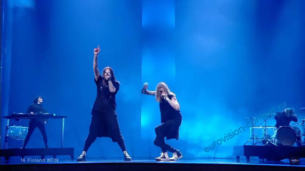 🇫🇮 Финляндия: Выступление Blind Channel в финале Евровидения 2021 с песней Dark Side