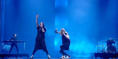 Выступление Blind Channel в финале Евровидения 2021 с песней Dark Side