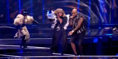 Выступление Senhit в финале Евровидения 2021 с песней Adrenalina