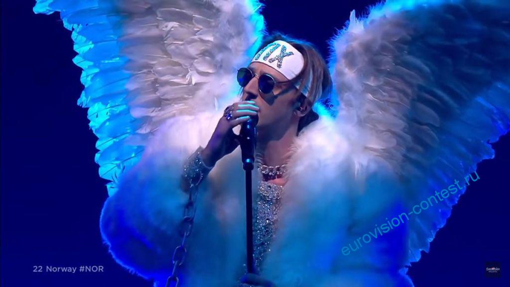 🇳🇴 Норвегия: Выступление TIX в финале Евровидения 2021 с песней Fallen Angel