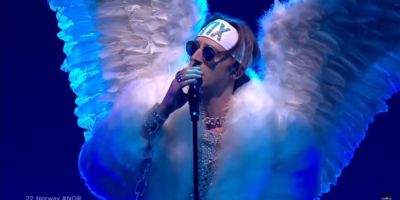 Выступление TIX в финале Евровидения 2021 с песней Fallen Angel