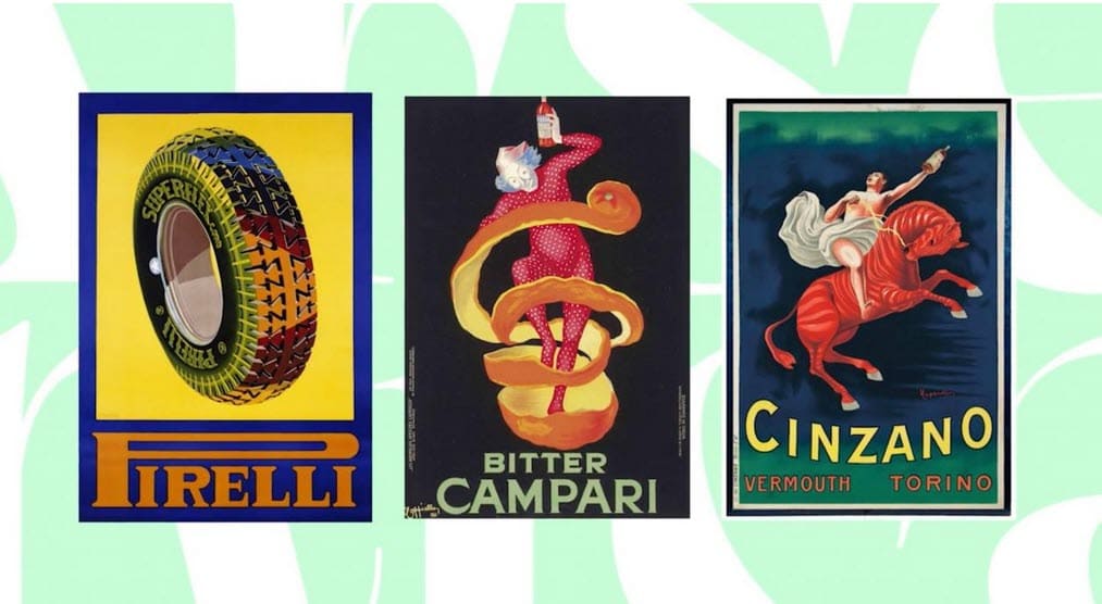 Итальянская реклама начала 20 века