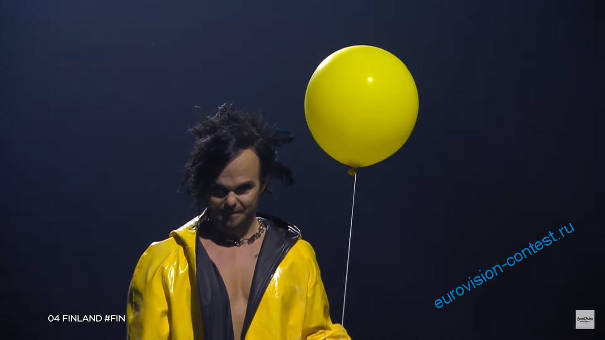 Финляндия Выступление The Rasmus в финале Евровидения 2022 с песней Jezebel