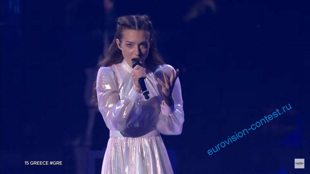 🇬🇷 Греция: Выступление Amanda Georgiadi Tenfjord в 1 полуфинале Евровидения 2022 с песней Die Together