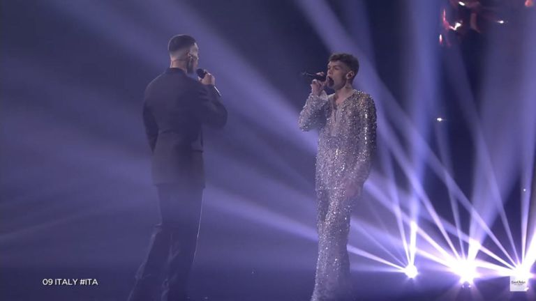 🇮🇹 Италия: Выступление Mahmood & BLANCO в финале Евровидения 2022 с песней Brividi (6 место)