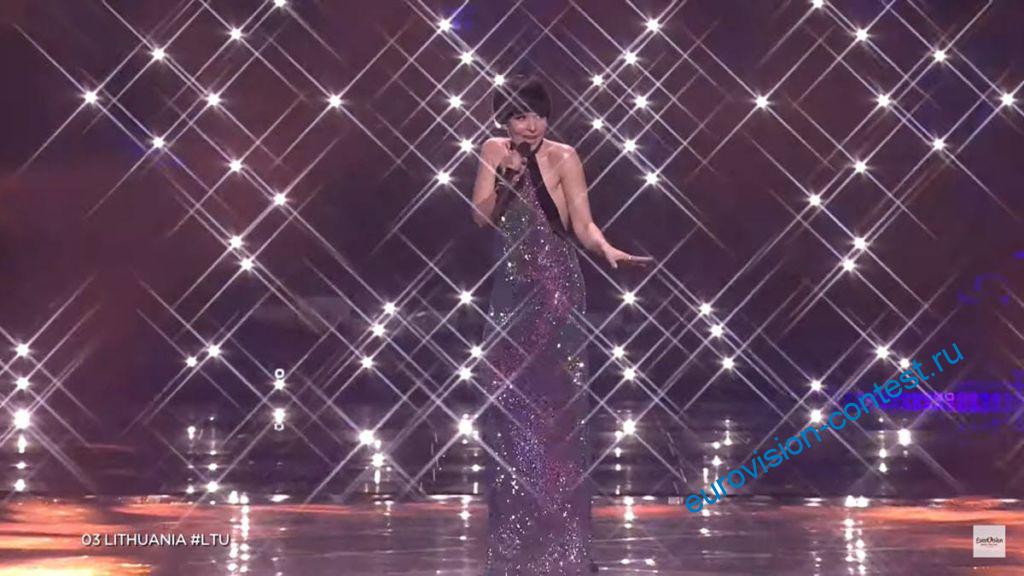🇱🇹 Литва: Выступление Monika Liu в 1 полуфинале Евровидения 2022 с песней Sentimentai