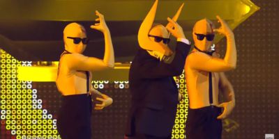Норвегия Выступление Subwoolfer в 1 полуфинале Евровидения 2022 с песней Give That Wolf A Banana