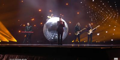 Словения Выступление LPS в 1 полуфинале Евровидения 2022 с песней Disko
