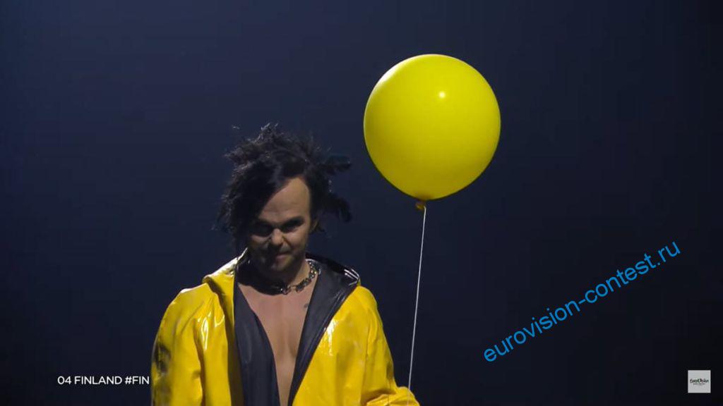 🇫🇮 Финляндия: Выступление The Rasmus в финале Евровидения 2022 с песней Jezebel (21 место)