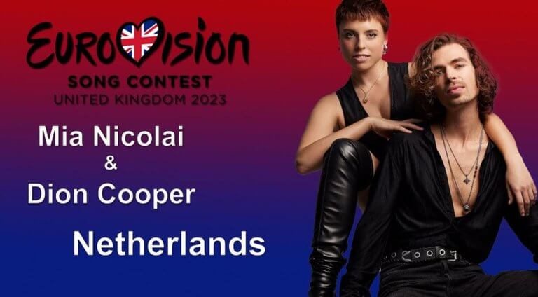🇳🇱 Нидерланды: Миа Николаи и Дион Купер представят страну на Евровидении 2023 с песней Burning Daylight