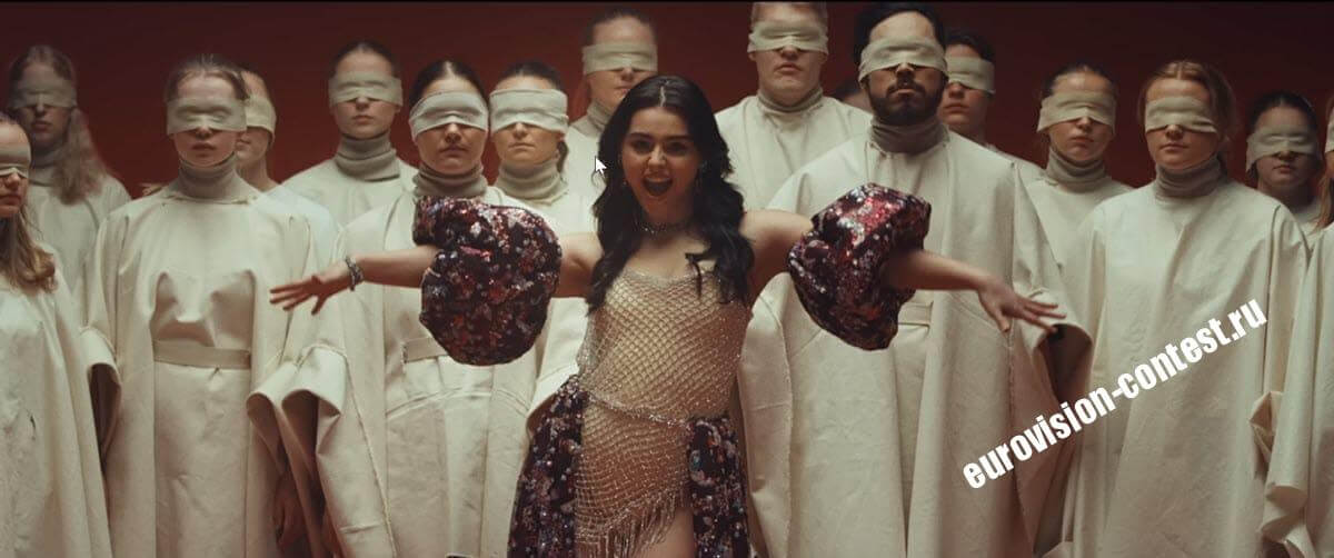 Alessandra кадр из клипа Queen Of Kings представит страну на Евровидении 2023