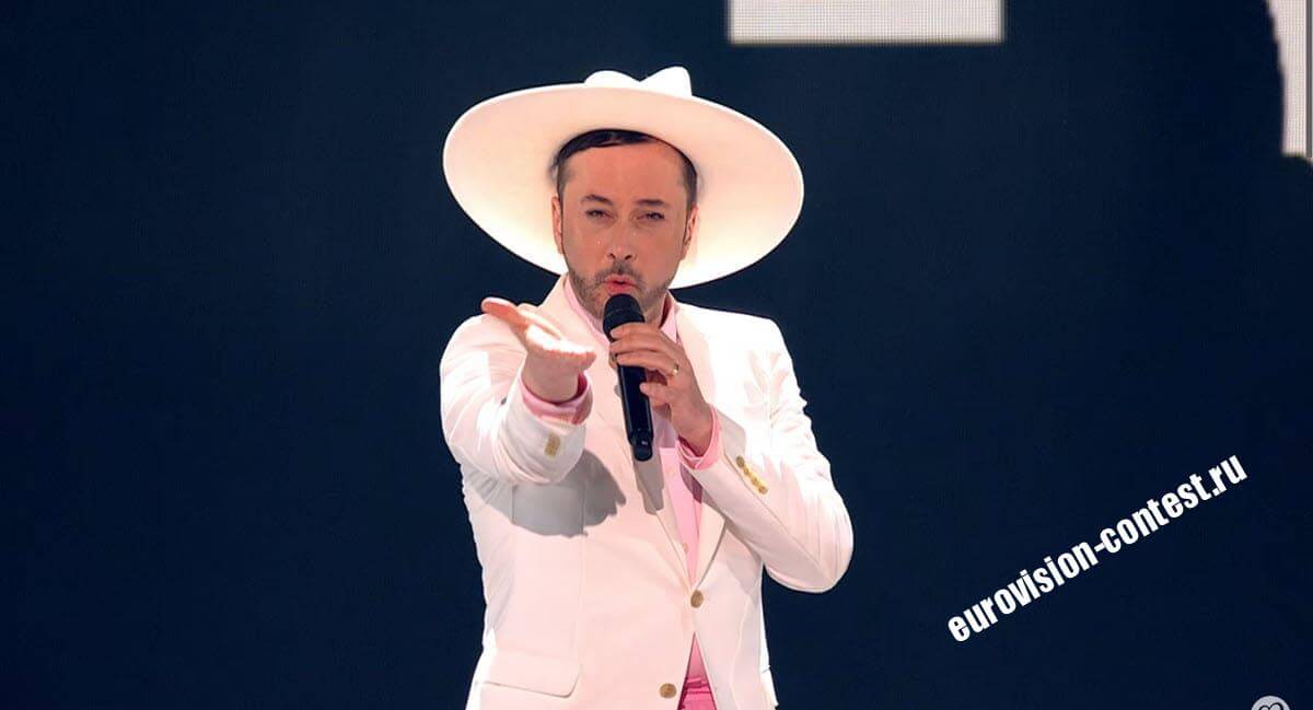 🇧🇪 Бельгия: Выступление Gustaph в финале Евровидения 2023 с песней Because Of You