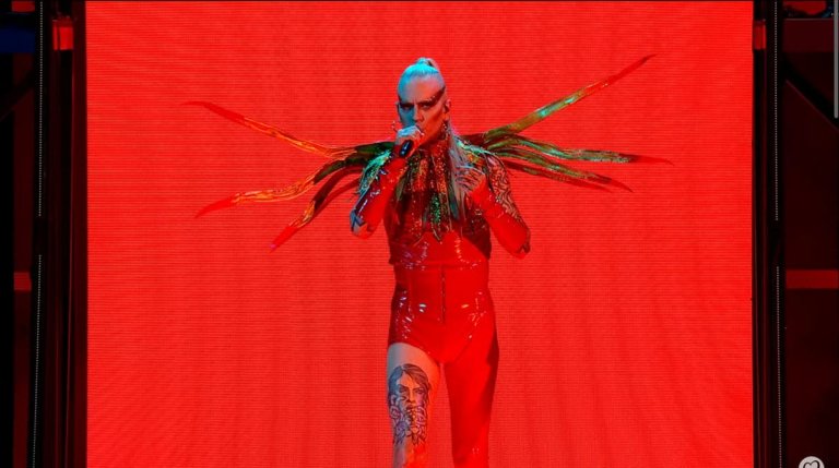 🇩🇪 Германия: Выступление Lord of the Lost в финале Евровидения 2023 с песней Blood & Glitter (26 место)