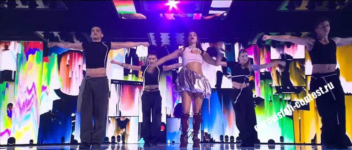 Греция Выступление Marina Sattiво 2-м полуфинале Евровидения 2024 с песней Zari