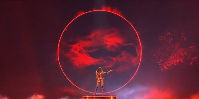 Грузия Выступление Nutsa Buzaladze во 2-м полуфинале Евровидения 2024 с песней Firefighter
