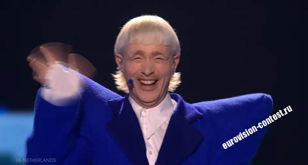 Нидерланды Выступление Joost Klein во 2-м полуфинале Евровидения 2024 с песней Europapa