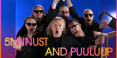 Эстония Выступление 5miinust Puuluup в финале Евровидения 2024 с песней nendest narkootikumidest ei tea me küll midagi