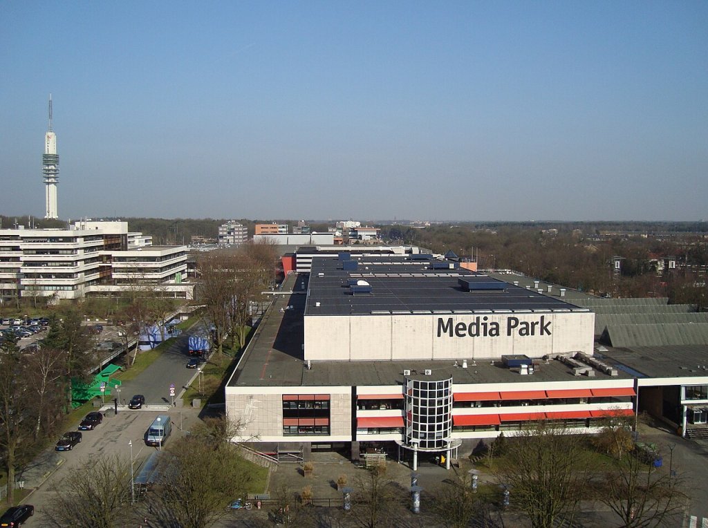 Media Park в Хилверсюме, штаб-квартира вещателя NPO