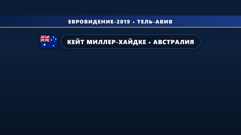🇦🇺 Кейт Миллер-Хайдке будет представлять Австралию на Евровидении 2019 с песней Zero Gravity