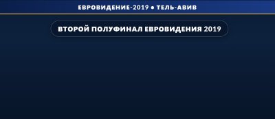 Второй полуфинал Евровидения 2019 на русском (видеозапись трансляции + 56 фото)