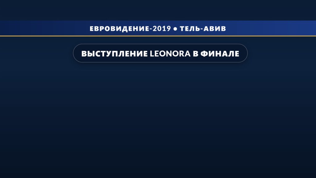 Выступление Leonora в финале на Евровидении 2019 (12 место)