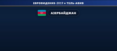 🇦🇿 Выступление Chingiz в финале на Евровидении 2019 (7 место)
