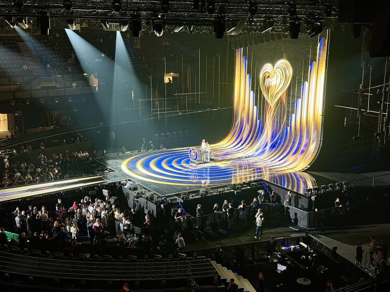 Сцена Евровидения 2026 в Вене