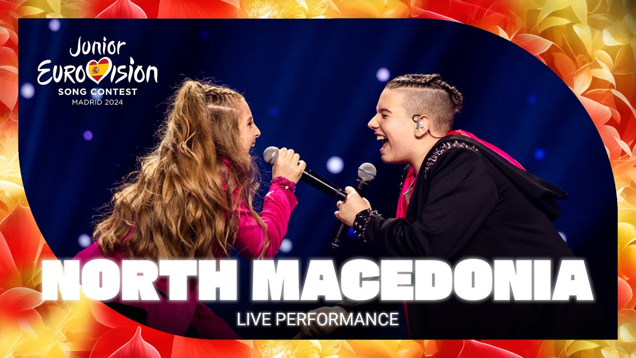 Ana & Aleksej - Marathon (LIVE) | North Macedonia 🇲🇰 | Junior Eurovision 2024 | #JESC2024